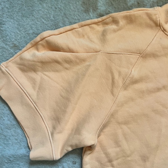 AGOLDE The Round Shoulder Sweatshirt, Sherbert - Medium, NWOT - Picture 7 of 7